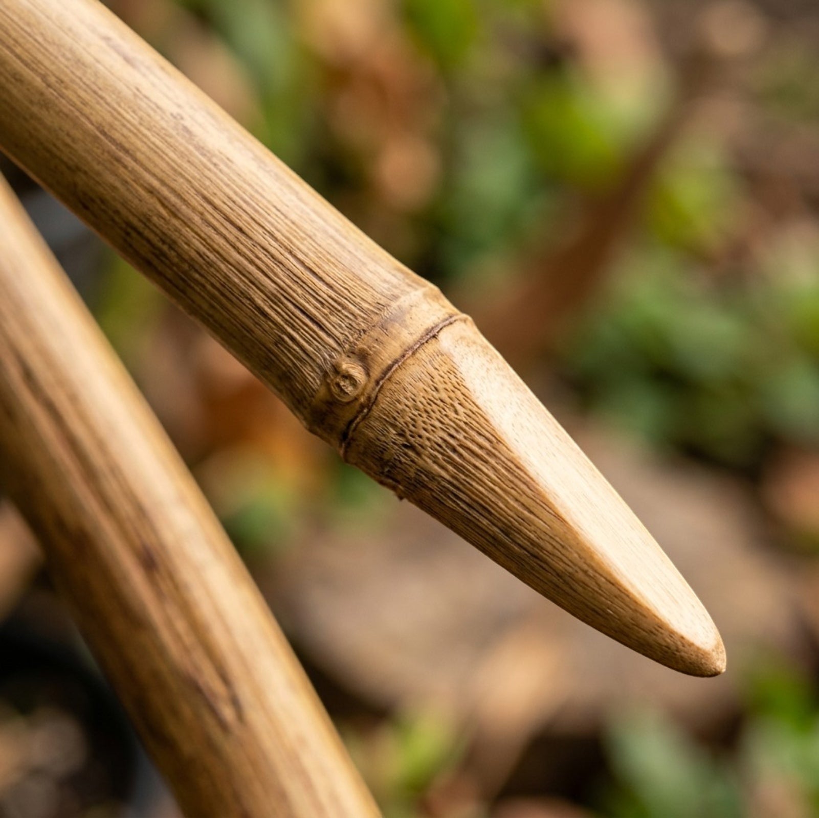 Oravox Bamboo Plant Trellis Stakes 18 in 6-Pack Natural