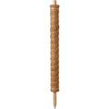 Oravox Moss Pole Plant Support 30 in Coir Brown