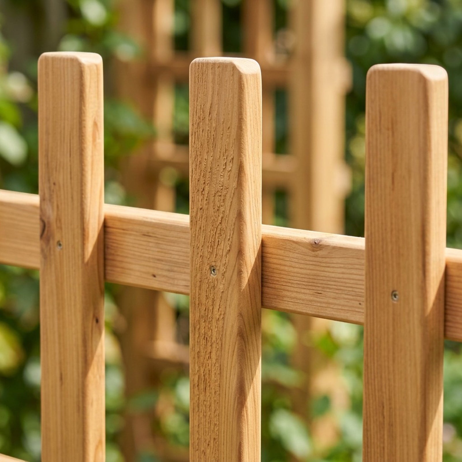Oravox Fan Shape Plant Trellis Wood 16 in Natural
