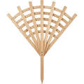 Oravox Fan Shape Plant Trellis Wood 16 in Natural