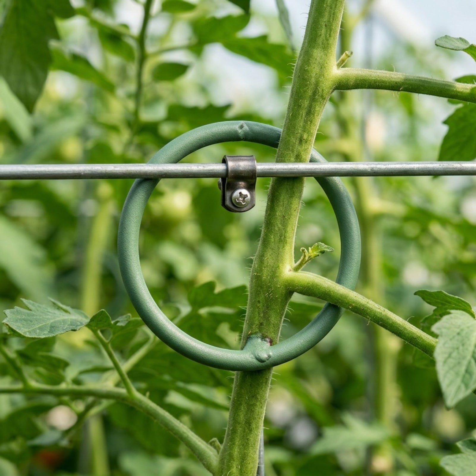 Oravox Adjustable Plant Support Ring Set 3-Pack Sage Green